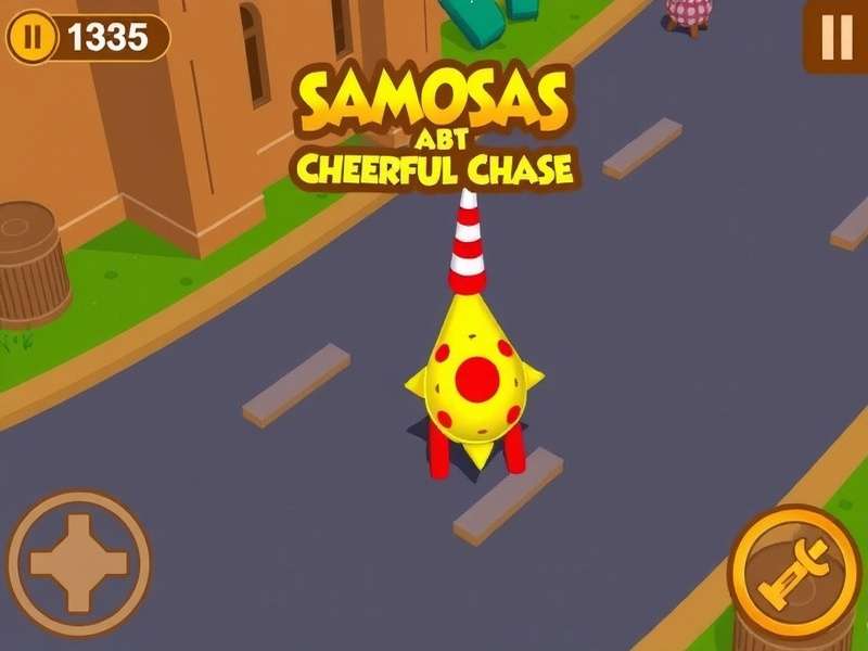 Samosas Cheerful Chase gameplay screenshot